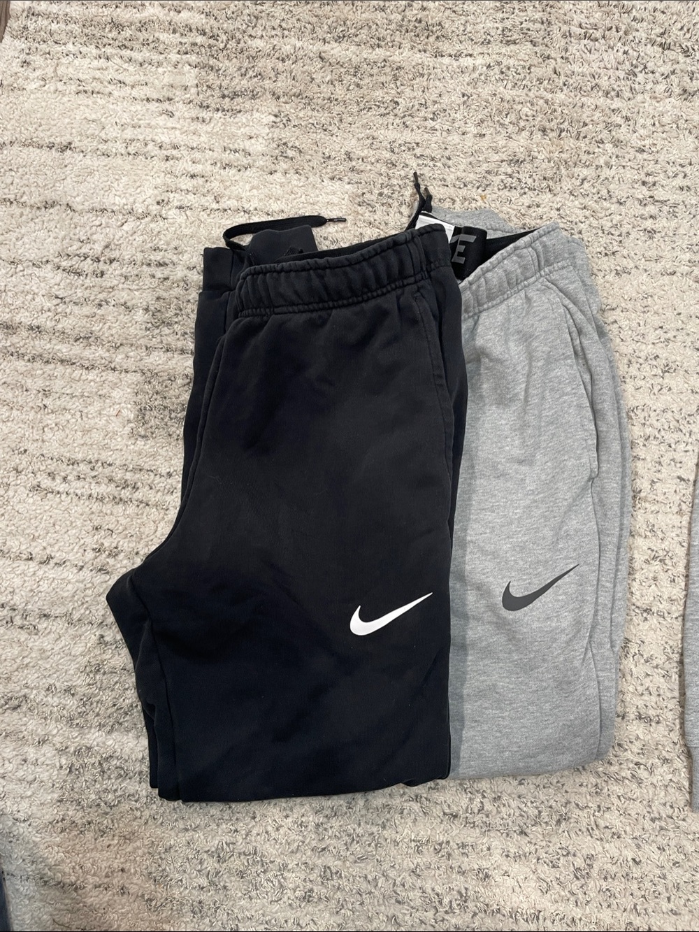 Nike Black & Gray Men's Jogger Sweatpants 2-Pack